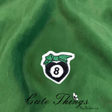 8 Ball Heart Raw Edge Applique ITH