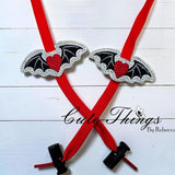 Bat wings with a Heart Mini Slider