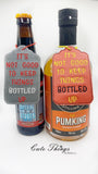 It's Not Good to Keep Things Bottled Up Bottle Tag