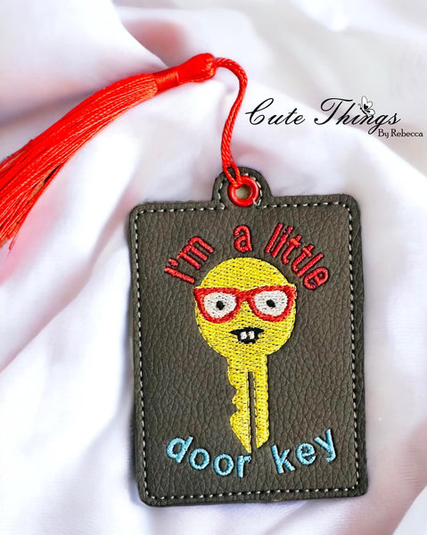 I'm a Little Door Key Bookmark/Ornament