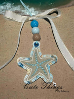 Starfish Applique Bookmark/Ornament