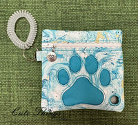 Paw Poo Bag Holder Reverse Applique