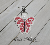 Bold Butterfly Snap Tab