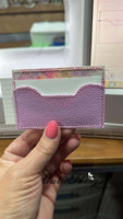 The Lynne Double Pocket Card Holder