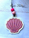 Shell Applique Bookmark/Ornament