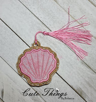 Shell Applique Bookmark/Ornament