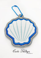 Shell Applique Bookmark/Ornament