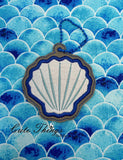 Shell Applique Bookmark/Ornament