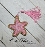 Starfish Applique Bookmark/Ornament