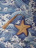 Starfish Applique Bookmark/Ornament