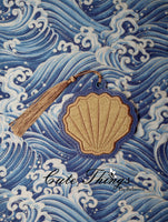 Shell Applique Bookmark/Ornament