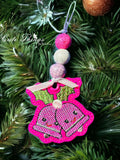 Happy Christmas Bells Bookmark/Ornament