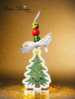 Happy Christmas Tree Bookmark/Ornament