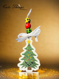 Happy Christmas Tree Bookmark/Ornament