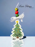 Happy Christmas Tree Bookmark/Ornament