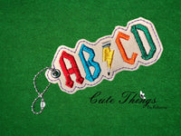 ABCD Bookmark/Ornament