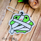 Mummy Frog Bookmark/Ornament