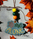 Leaf Me Alone Bookmark/Ornament