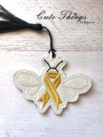 Awareness Bee Bookmark/Ornament