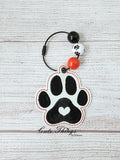 Paw With Heart Bookmark/Ornament