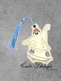 Skateboard Ghost Bookmark/Ornament