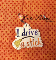 I drive Stick Bookmark/Ornament