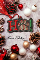 Ho with Paw Bookmark/Ornament