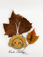 Cute Turkey Bookmark/Ornament