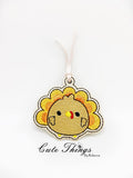 Cute Turkey Bookmark/Ornament