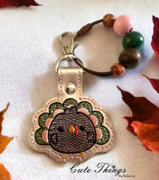 Cute Turkey Snap Tab