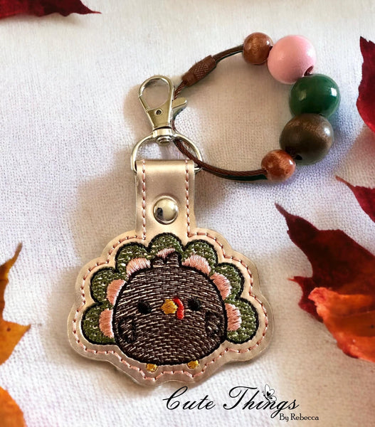 Cute Turkey Snap Tab