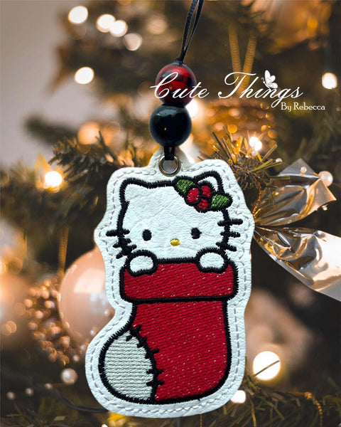 HK In A Stocking Bookmark/Ornament