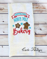 Official North Pole Bakery Applique