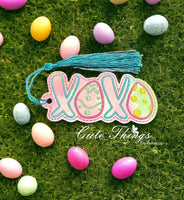 XOXO Eggs Bookmark/Ornament