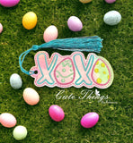 XOXO Eggs Bookmark/Ornament