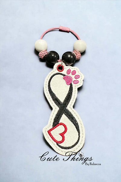 Infinity Paw Love Bookmark/Ornament