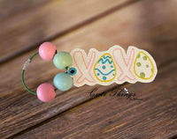 XOXO Eggs Bookmark/Ornament