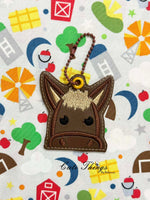 Peeking Donkey Bookmark/Ornament