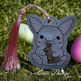 Hungry Bunny Bookmark/Ornament