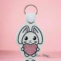 Bunny Love Snap Tab