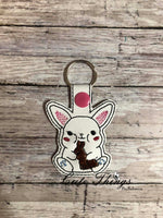 Hungry Bunny Snap Tab