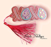 XOXO Eggs Bookmark/Ornament