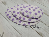 Quilted Egg Coaster