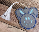 Happy Bunny Face Bookmark/Ornament