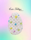 Quilted Egg Coaster