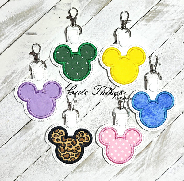 Mouse Ears Snap Tab