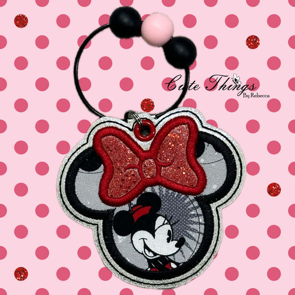 Mouse Ears with Bow Bookmark/Ornament