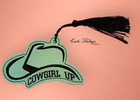 Cowgirl Up Bookmark/Ornament