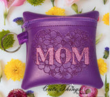 Mom with Flower Bag