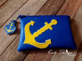 Anchor Applique Bag